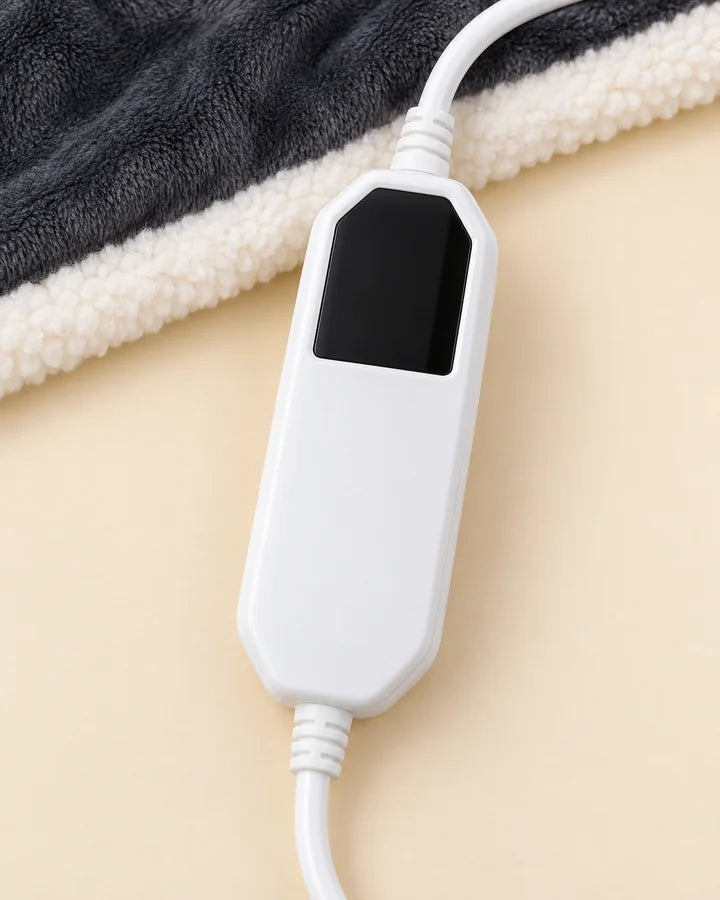 Mando blanco con pantalla apagada